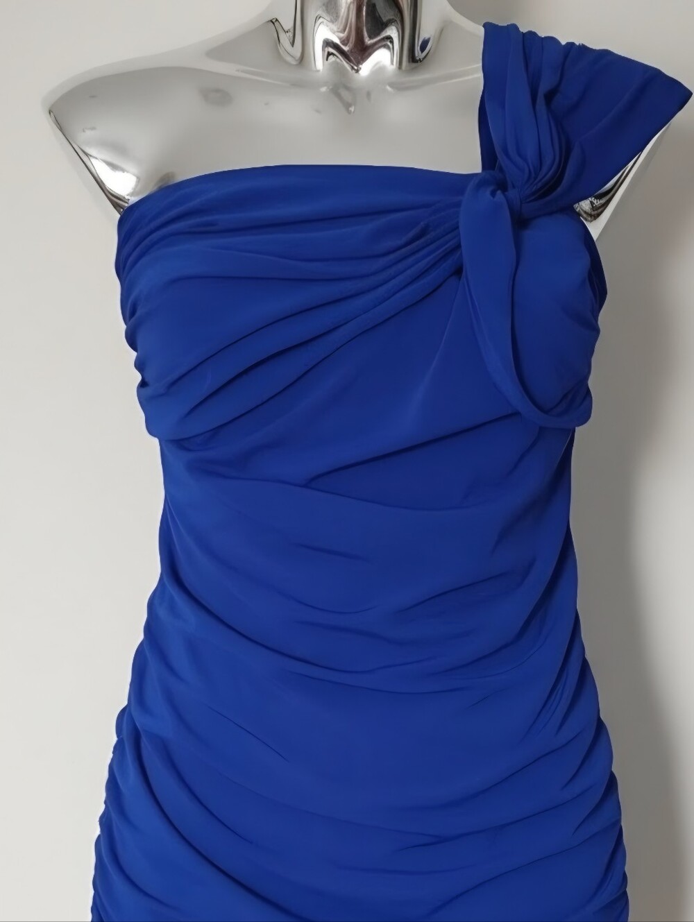 One-Shoulder Royal Blue Women’s Top